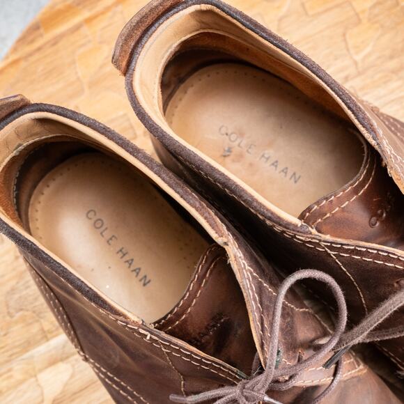 Cole Haan Men's Howlette Plain Toe Chukka Boot Style C29881 Size 13 - Picture 6 of 9